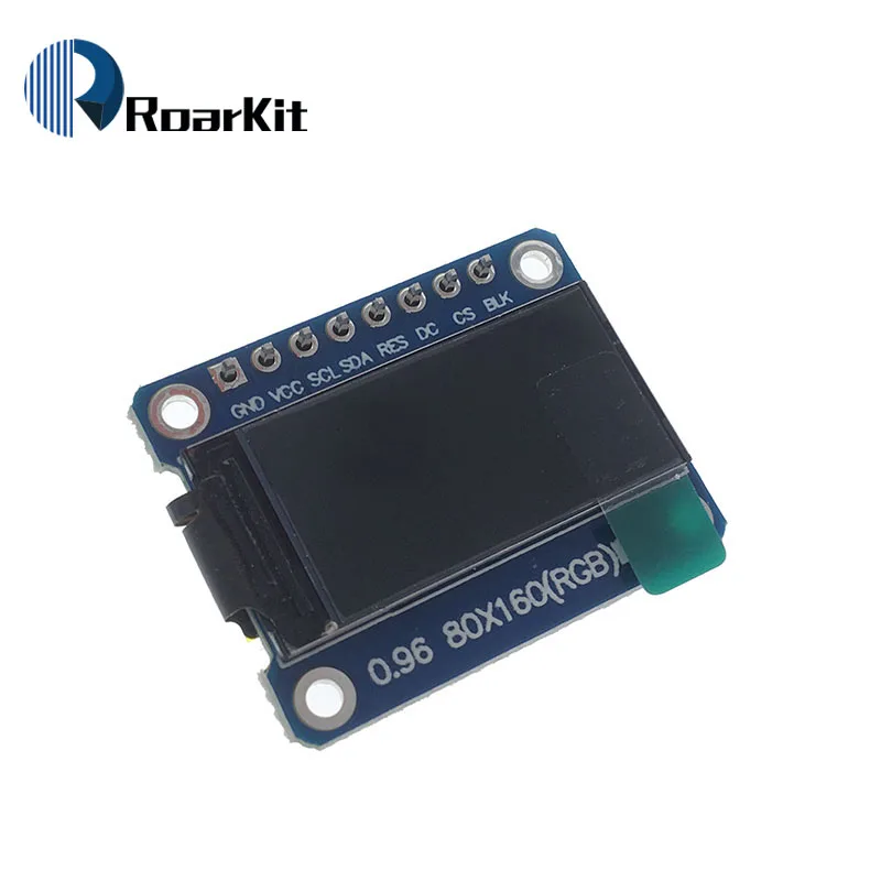 TFT дисплей 0,96/1,3 дюймов ips 7P SPI HD 65K полноцветный ЖК-модуль ST7735 Привод IC 80*160(не OLED) для Arduino