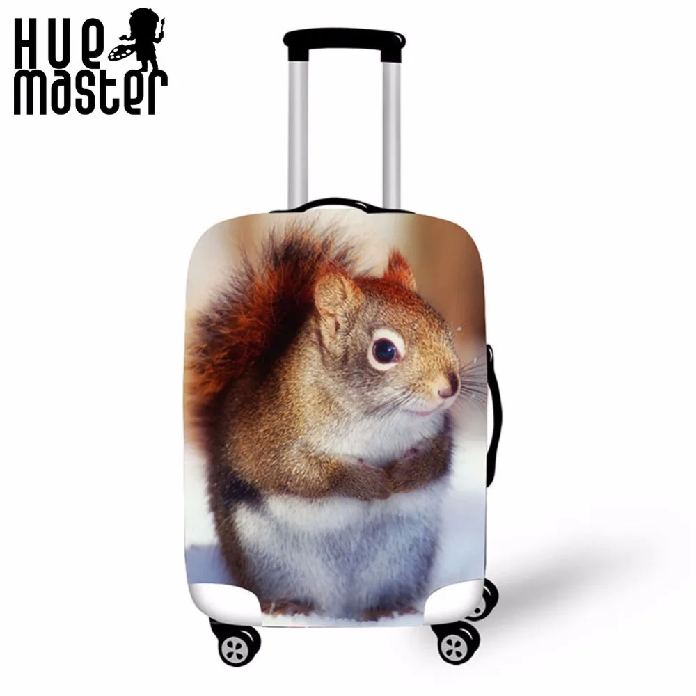 Suitcase Protective Covers Travel Accessories Luggage Case Cover Squirrel Animal Print For 18-30 Inch Suitcases | Багаж и сумки