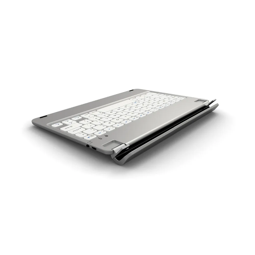 Ультратонкая подставка из алюминиевого сплава с клавиатурой Bluetooth 3 0 для iPad Air 1 2