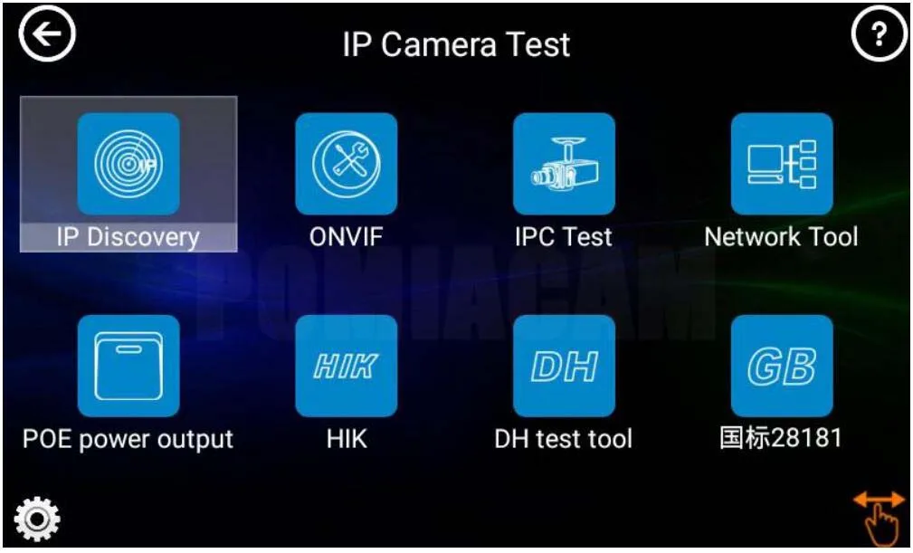 IPC-1800SN 4 дюймов 4 к H265 IP камера тестер 8MP AHD TVI CVI CVBS CCTV тестер монитор с кабелем tracer, POE