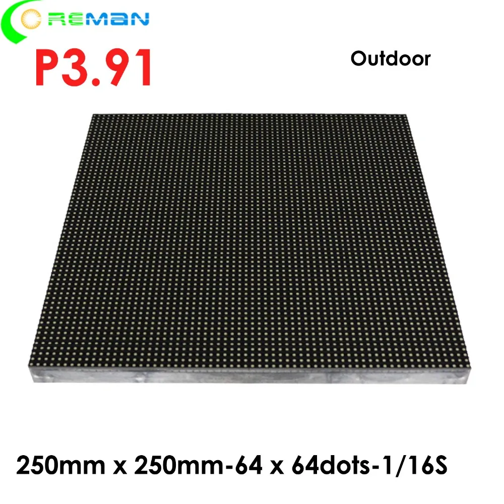 Бесплатная доставка Высокое качество светодиод LINSN панель модуль p3.91 25x25 см rgb