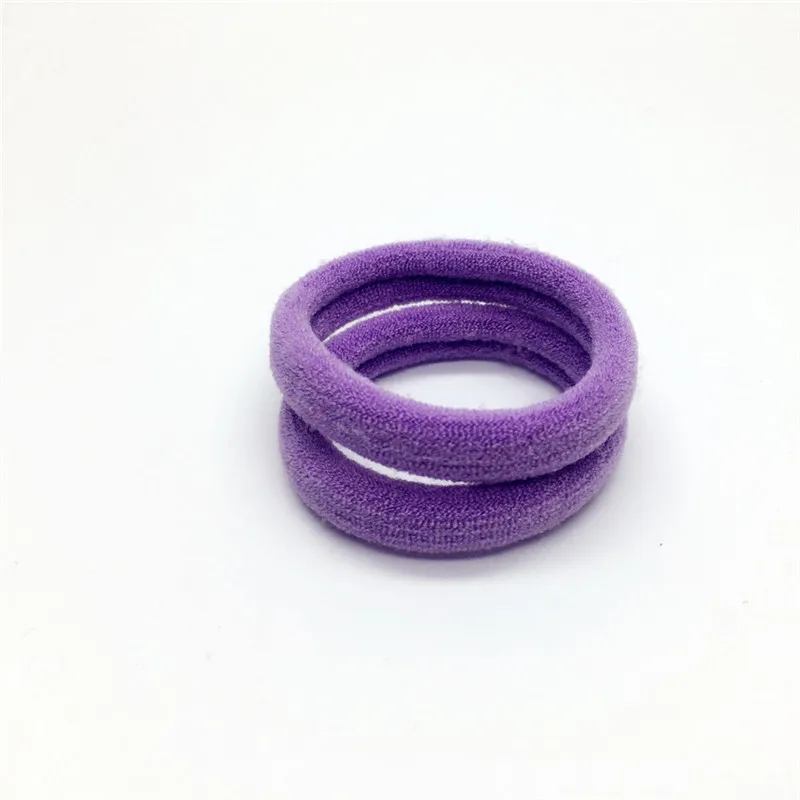 50pcs 50 шт./пакет 40 мм сплошной держатели для волос резинки для девочек Для женщин галстук лента для волос аксессуары для волос Amozae резинки для волос - Цвет: 50pcs