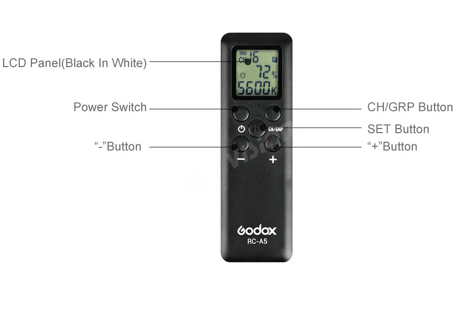 Godox светодиодный P260C ультра-тонкий 30 Вт 3300 к-5600 к светодиодный видео светильник панельная лампа для цифровой DSLR камеры студийной фотографии