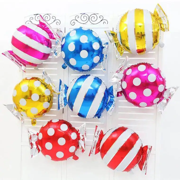 

Candy Foil Balloons helium balloon wedding decorations baloon mariage air balls happy Birthday balloons event & Party Supplies