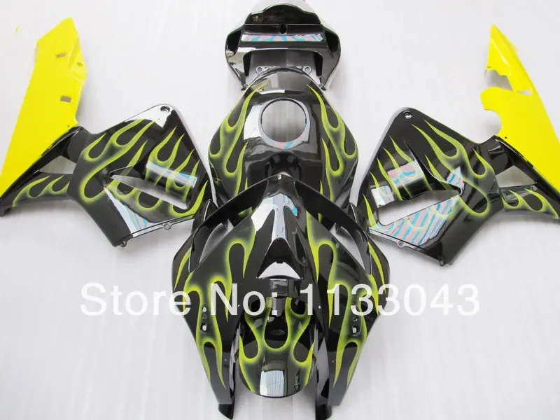 OEM_quality инъекции Обтекатели для HONDA CBR600RR 05 06 F5 CBR 600 RR 2005 2006 желтый черный обтекатель
