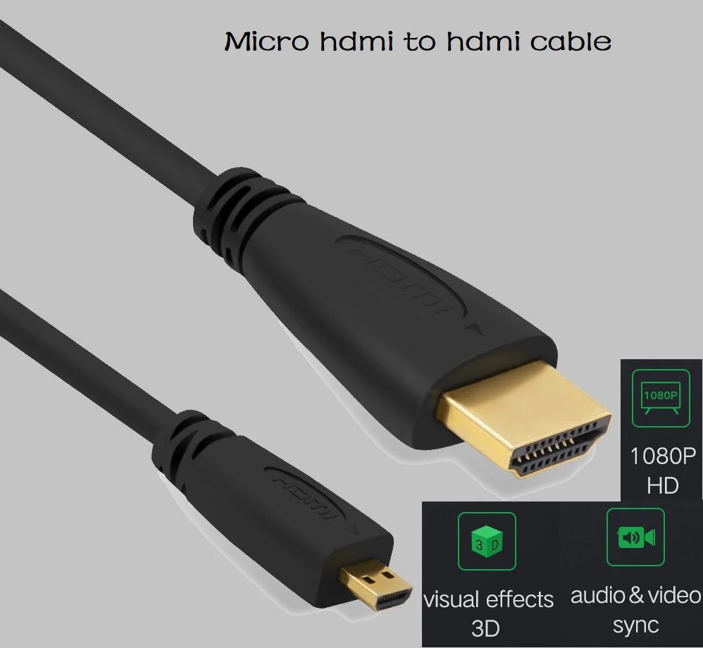 Кабель MICRO HDMI на 1 м 2 0 3 м|Кабели HDMI| |
