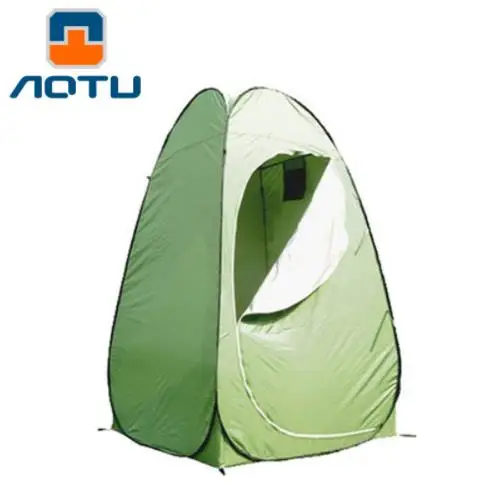 Draagbare Privacy Douche Toilet Camping Pop Up туалетный тент legergroen kleur UV functie Открытый тент/палатка