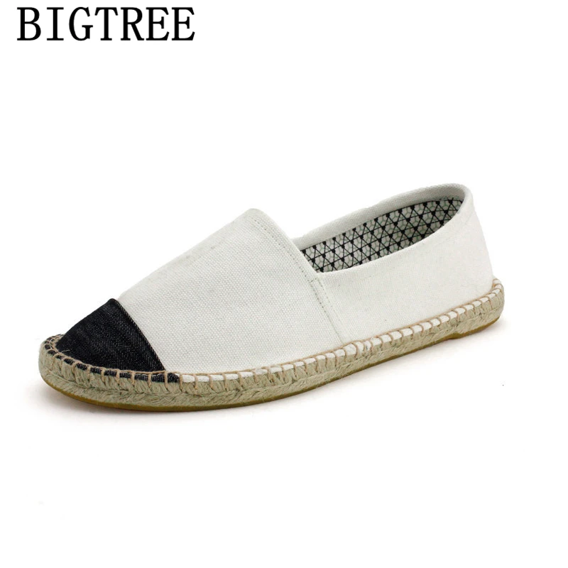 Эспадрильи мужские повседневная обувь дышащие без застежки цвет белый | Обувь