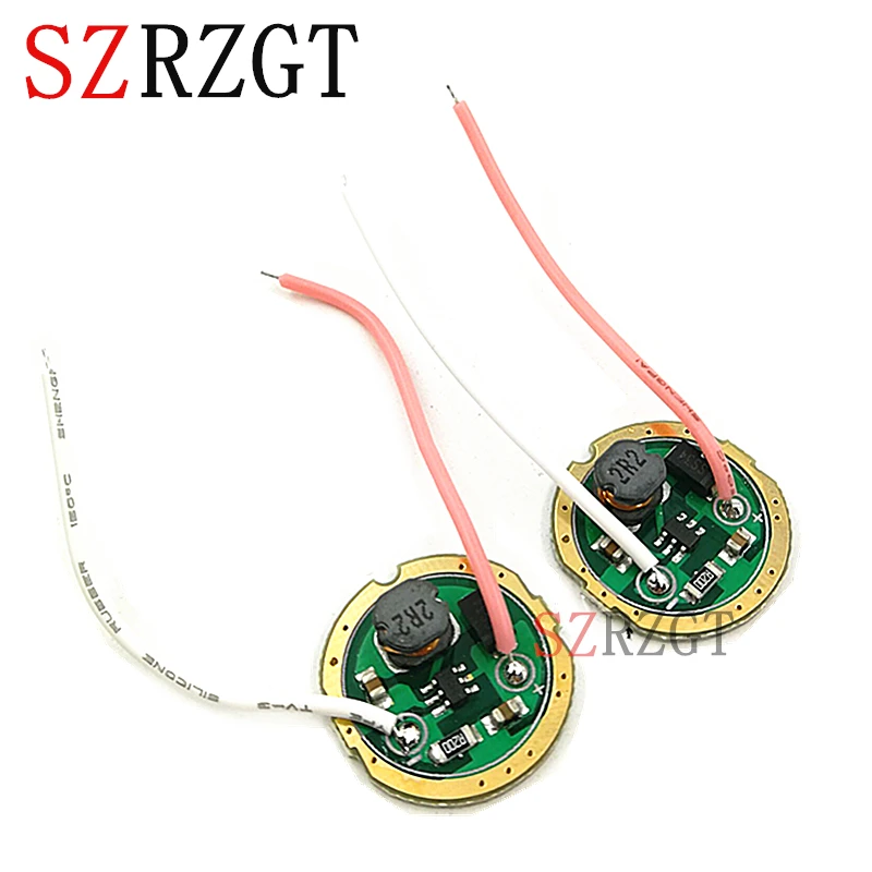 1 шт. 16 мм/20 мм 3 Вт DC3.7V 1 Режим светодиодный драйвер F CREE XRE-Q5/XPE XP-E/XBD XB-D все виды 3 Вт светодиодный