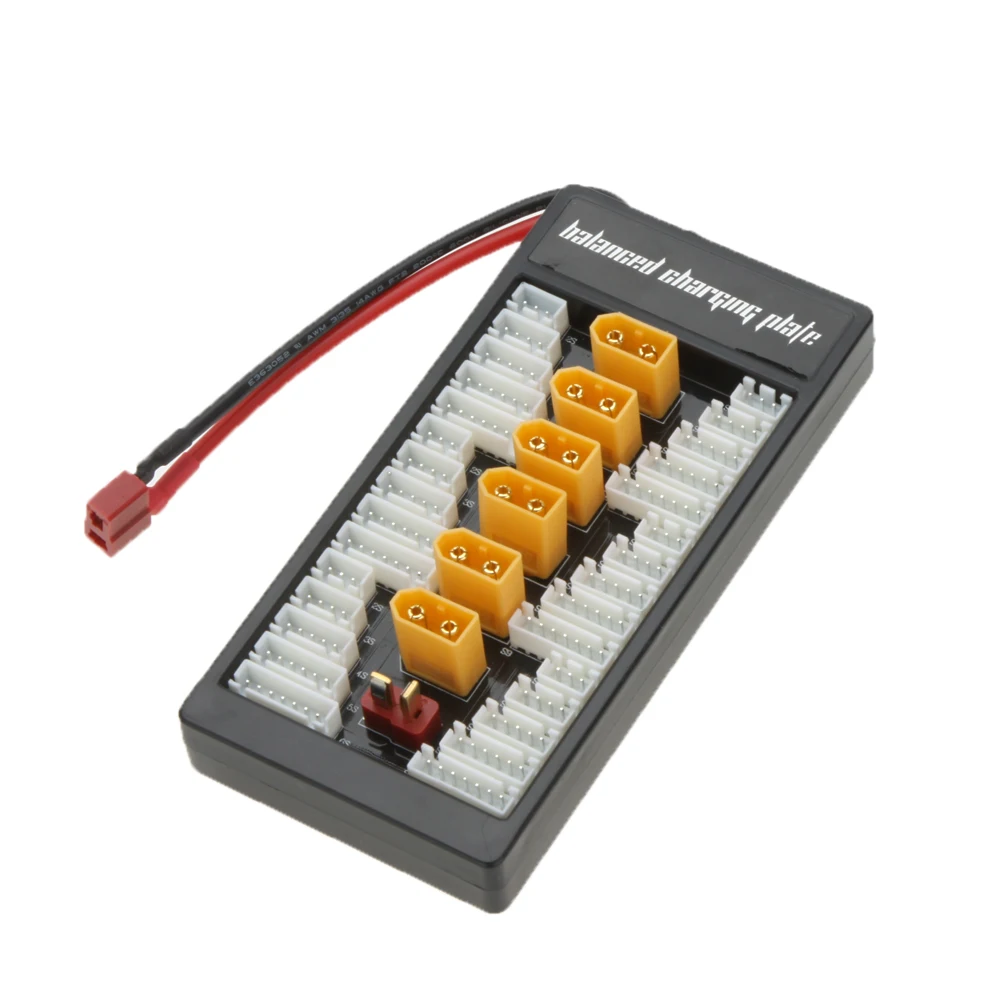 Высококачественная параллельная зарядная плата Lipo 6 в 1 2S 6S TX60 для зарядного