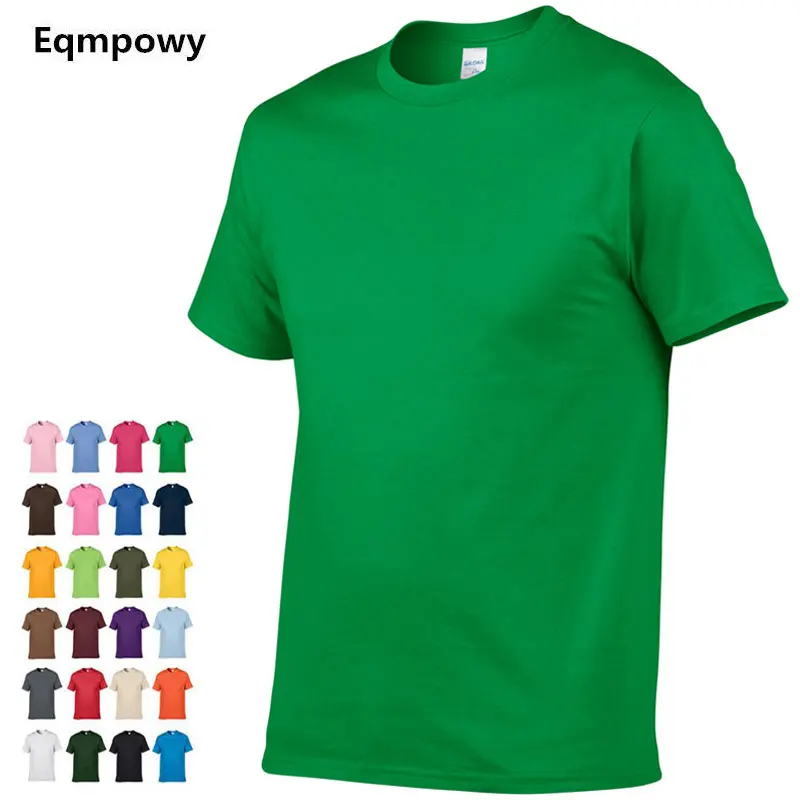 Eqmpowy бренд 100% хлопок Повседневное Футболка Модный летний комплект с футболкой