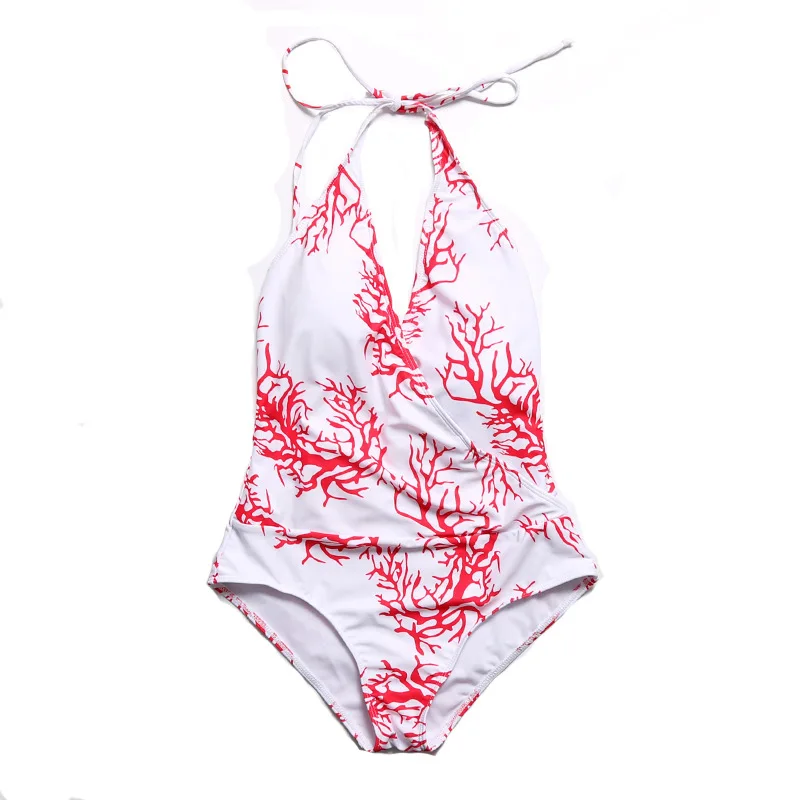 Бикини 2019 Европа и Америка с Купальник бикини бретелью через шею сиамские