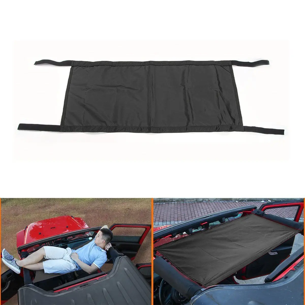 

Back Car Travel Roof Hammock Bed Top Cover 2007 for Jeep Wrangler JK JKU Tj Yj