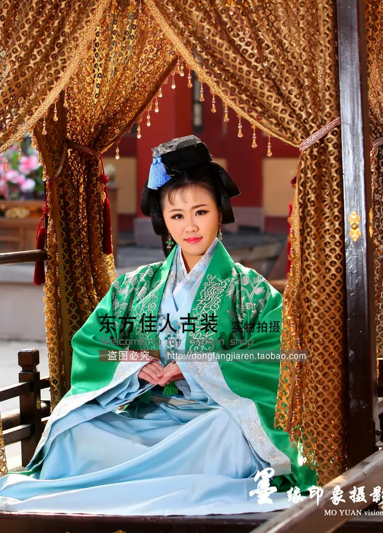 Светильник зеленый яркий костюм для активного образа жизни|costume hanfu|legend dramahanfu costume
