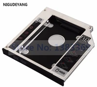 nigudeyang 2nd hard disk drive hdd ssd optical bay caddy frame tray adapter for dell inspiron 14 n4010 n4030 n4050