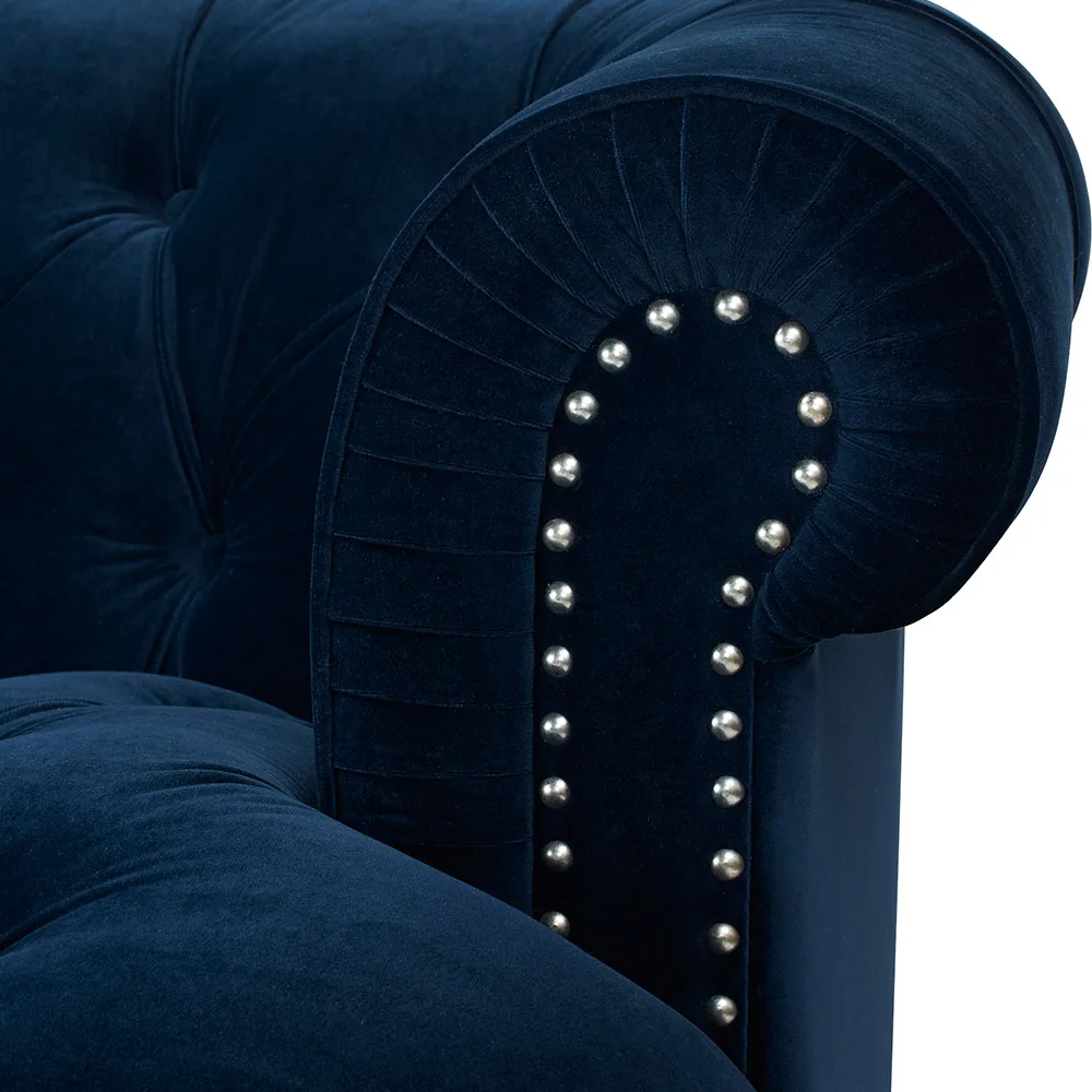 Jennifer Taylor La Rosa Estate Blue диван 85 &quotШ х 40&quot Д 32 &quotH | Мебель