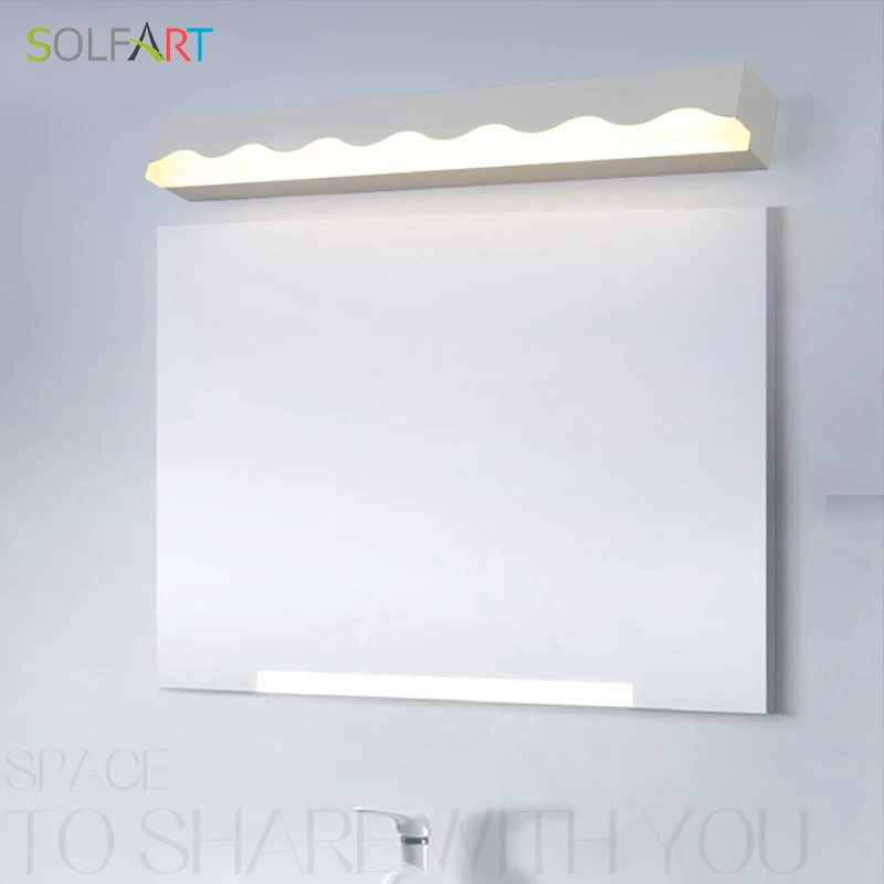 Бра SOLFART настенный светильник для ванной комнаты зеркала с подсветкой акриловое