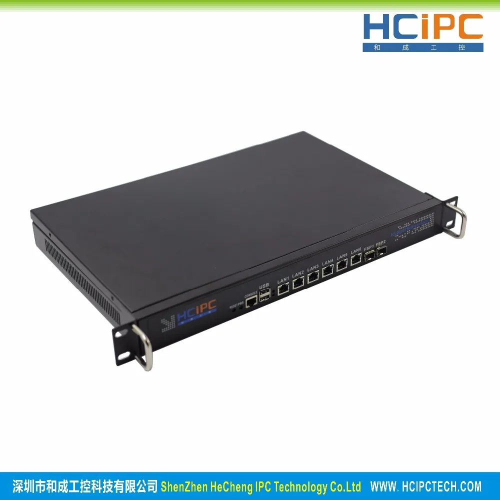 HCiPC B205-2 HCL-SB75-6L2FSPB BareBone LGA1155 B75 82574L 6LAN+2FSP 1U Firewall Barebone 6LAN Router 4LAN Motherboard | Компьютеры и