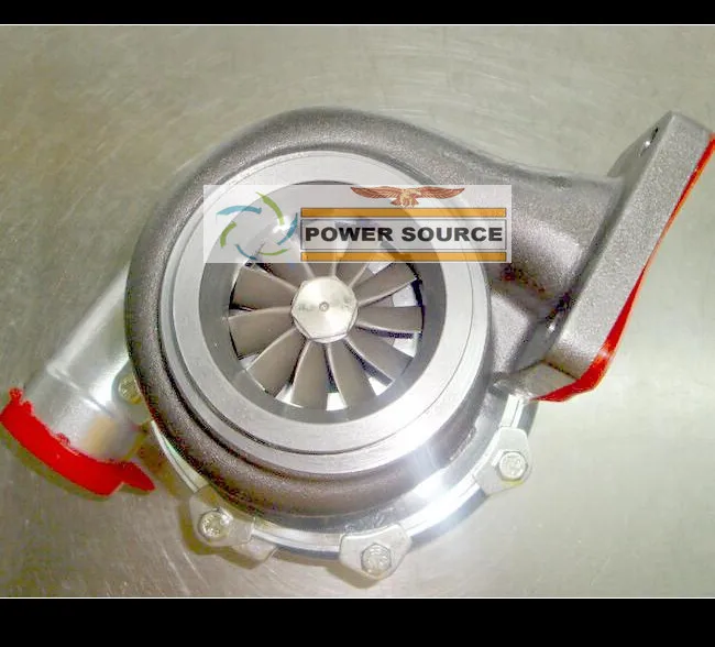 Бесплатная доставка Турбокомпрессор турбина T76 с водяным охлаждением: A/R 0 68 Comp: 80