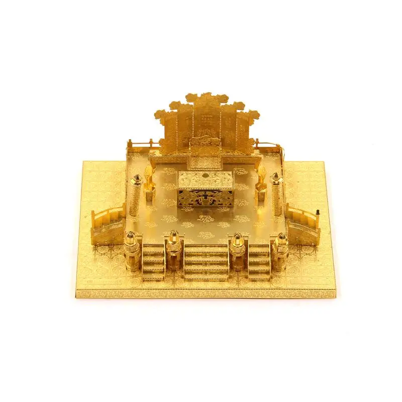 Микромир 3D нано пазл ZhengDa GuangMing дворец металлическая модель DIY лазерная резка