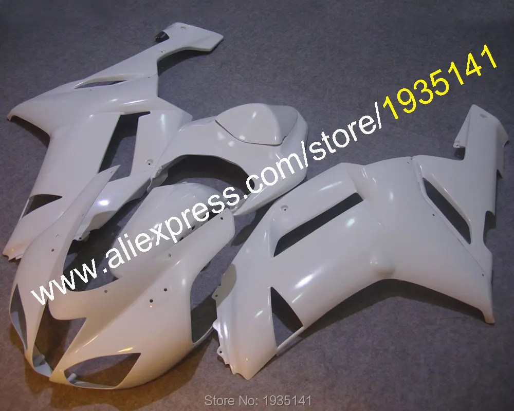 

Raw Fairing No paint kit For Kawasaki ZX 6R 2007 2008 Cowling ZX-6R 636 Ninja ZX6R fairings 07 08 (Injection molding)