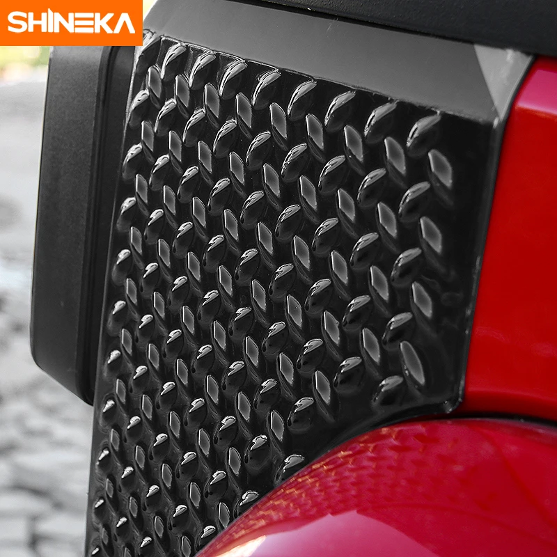 Автомобильный задний фонарь SHINEKA защитная накладка из АБС-пластика для Jeep Wrangler