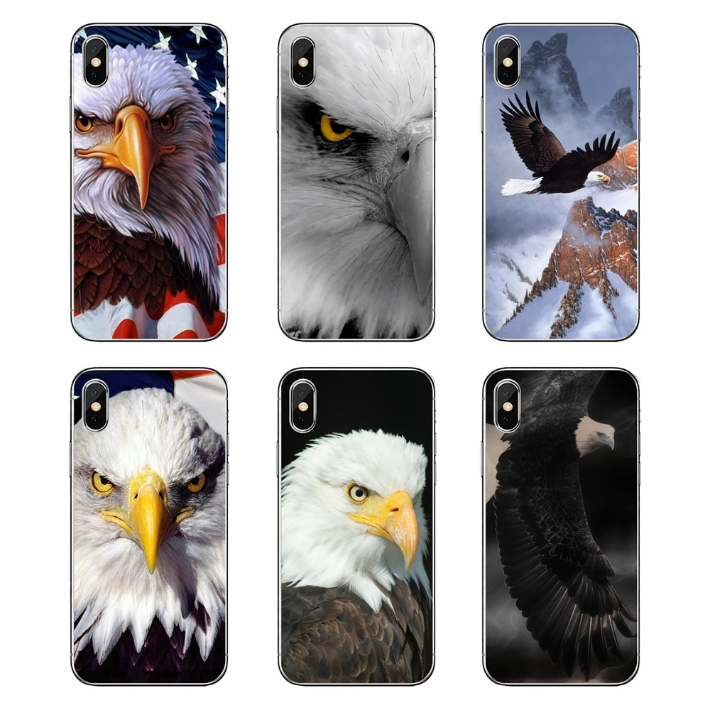American Eagle обои прозрачный мягкий чехол Чехлы для Motorola Moto x4 E4 E5 G5 G5S G6 Z Z3 G3 C Play