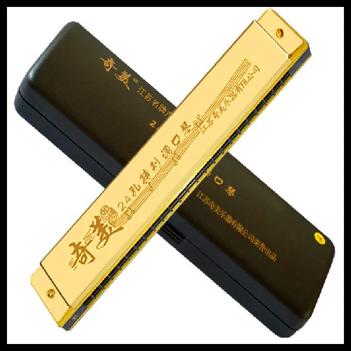 Рот Оган 24 Отверстия Тремоло гармоника Музыкальный Инструмент Арфа C ключ G Eb F D