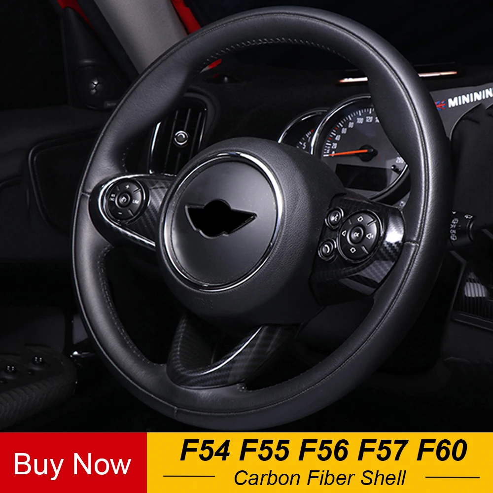 

Чехол-наклейка на руль для Mini Cooper S, F54, F55, F56, F60, 3 шт.