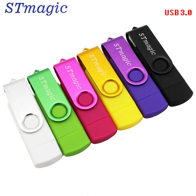 STmagic флешки USB3.0 Flash Drive карта памяти OTG USB 3 0 флеш-диск палочки 16 GB/32 GB для ПК MA