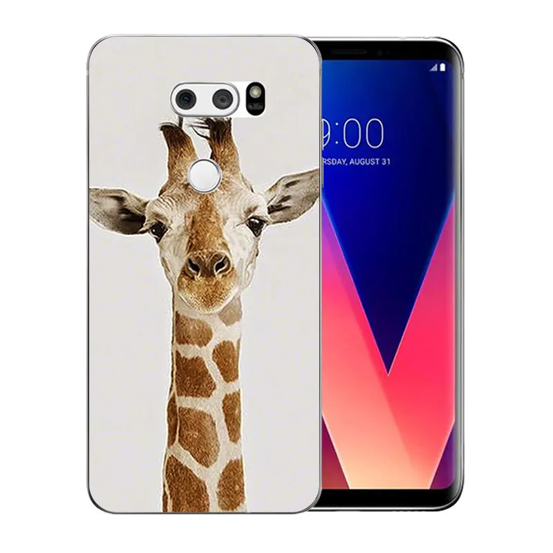 Чехол для телефона LG V30 DIY гримаса шаблон чехол прозрачный силиконовый мягкий TPU