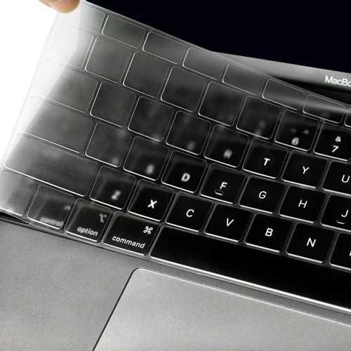 Защита клавиатуры США для Macbook Air 13 A1932 Силиконовая Защитная пленка для клавиатуры крышка MacbookAir 13,3 A1932 защита кожи - Цвет: Прозрачный