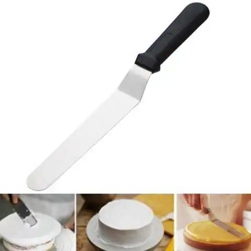 1 шт. прямой нож из нержавеющей стали для выпечки тортов|icing knife|spatula knifecake straight spatula