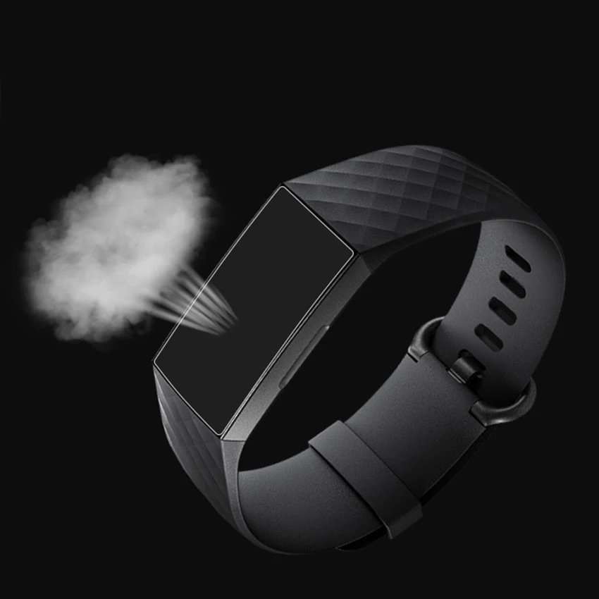 2 шт Защитная пленка для экрана Fitbit Charge 3 Взрывозащищенная TPU Защитная пленка для экрана с полным покрытием для Charge 2
