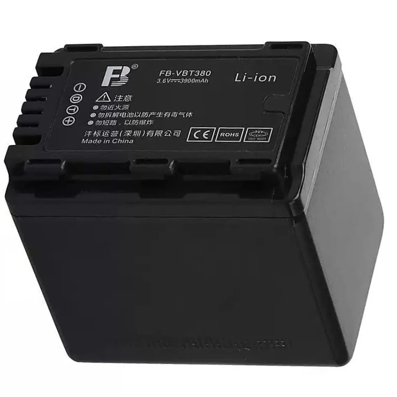 VW VBT380 литиевые батареи VBT190 Батарея цифровой камеры для Panasonic HC V110 V130 V160 V180 V201 V210
