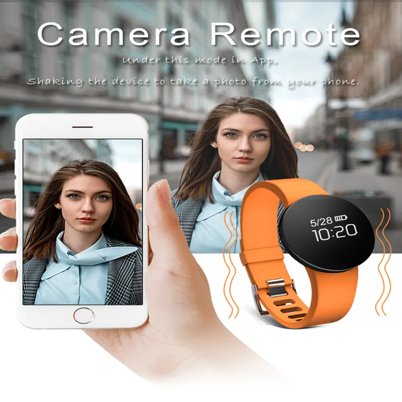 Смарт-Браслет спортивный счетчик шагов водостойкие Bluetooth Синхронизация