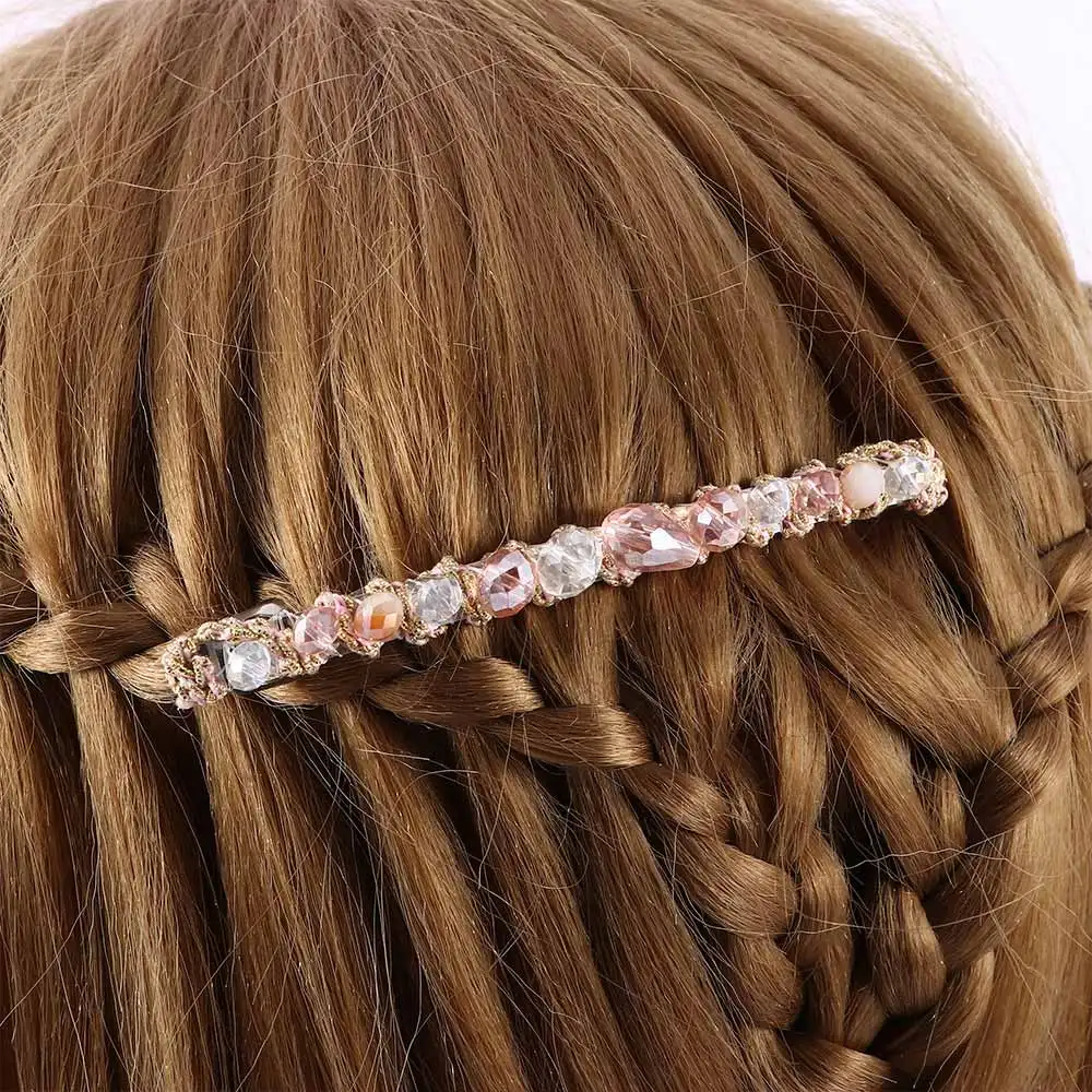 2020 Высококачественная Элегантная Женская Корейская заколка со стразами