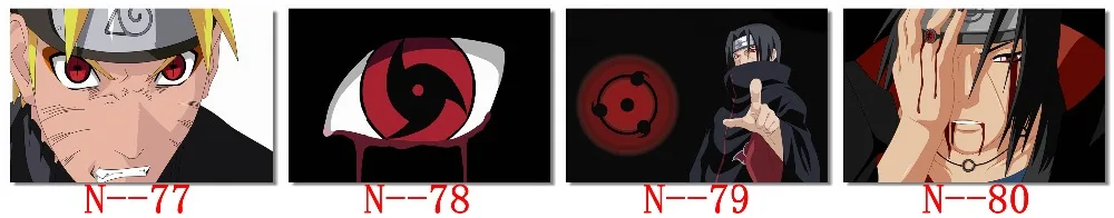 Пользовательские холст Картины Uzumaki Naruto постер Naruto Наруто Ураганные Хроники обои большие наклейки на стену для детей Спальня настенные#0811