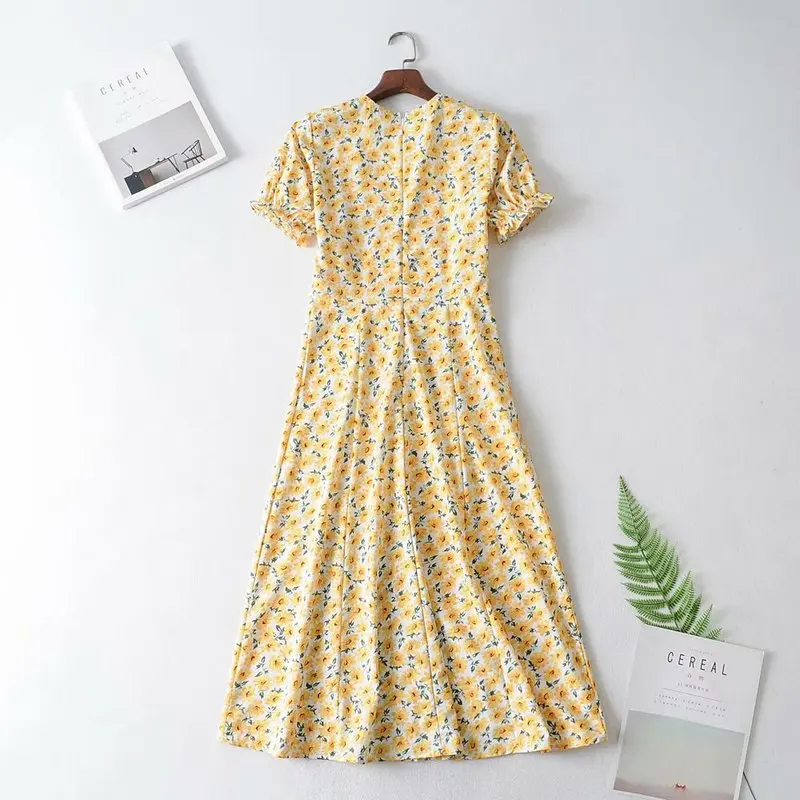 New arrival JJ55-9755 Euro-American Fashion Flower Dresses | Женская одежда