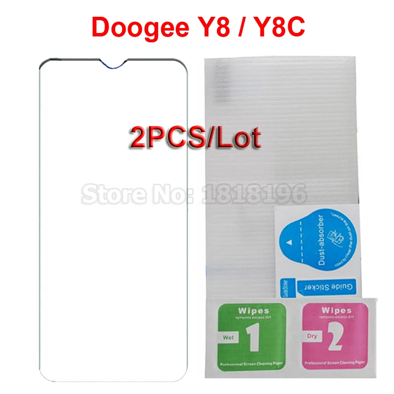 Защитная пленка для экрана Doogee Y8 4G 6 1 закаленное стекло Для Y8C защитная смартфона |