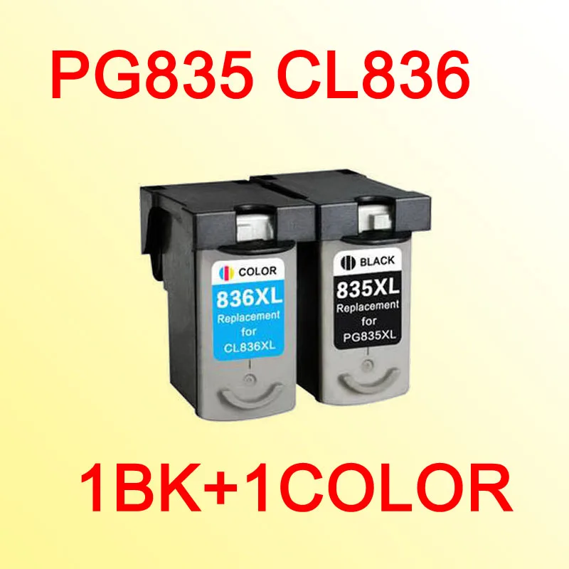 PG835 CL836 чернильный картридж совместимый для canon PG 835 cl 836 PG835XL CL836XL PIXMA IP1188|ink