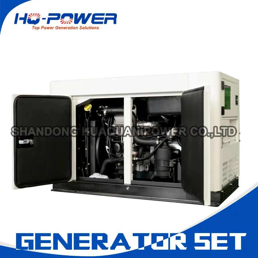 Высокая производительность Тихий 10 кВт дизельный генератор для домашнего