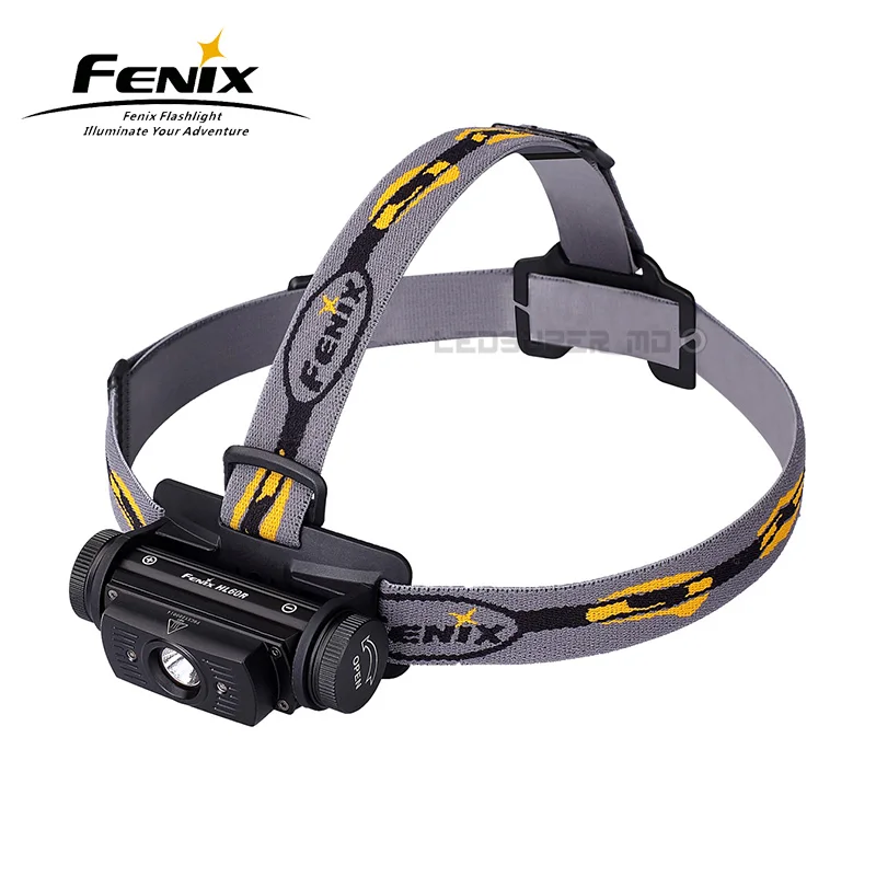 Black Micro USB Перезаряжаемые Fenix HL60R двойной светильник источник 950 люмен T6 светодиодный налобный фонарь с 18650 Батарея - Испускаемый цвет: Black