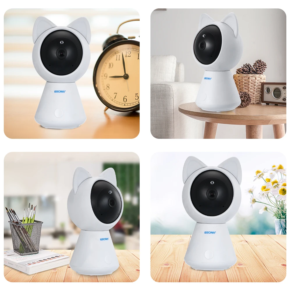 ESCAM 1080P IP облачная камера ИК лампы CCTV охранная сеть PTZ P2P ночное видение