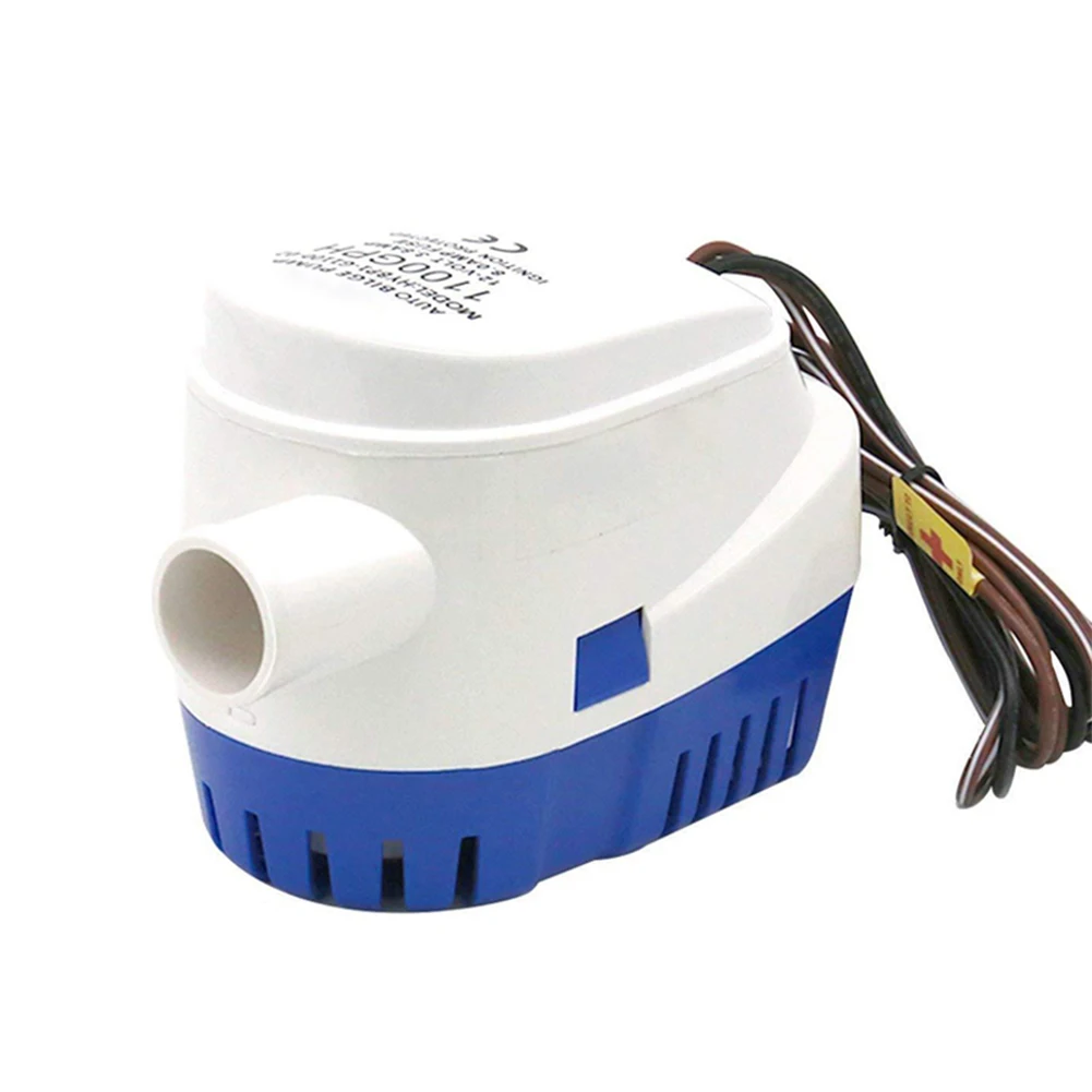 

Automatic 12V 1100GBH Bilge Water Pump Submersible Pumps with Float Switch NJ88