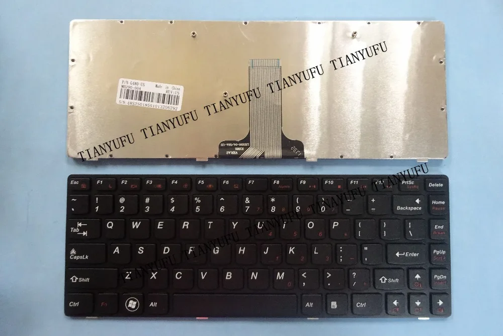 Новая английская клавиатура G480 для ноутбука Lenovo G485 Z380 Z480 Z485 G410 G490 G405 B480 B485 |
