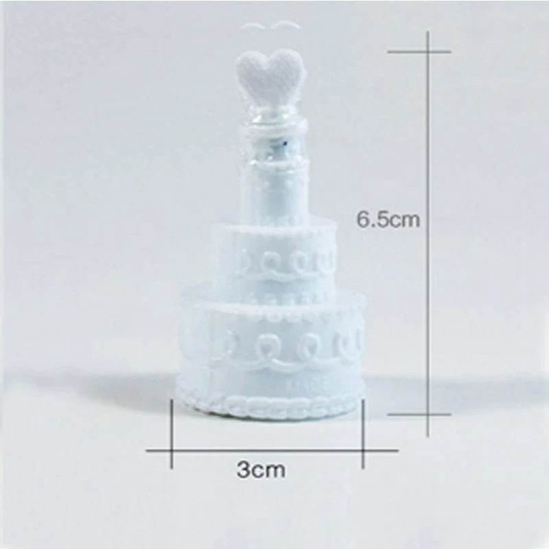 Пустая бутылка для мыла с пузырьками торта 4 шт. домашний романтический декор