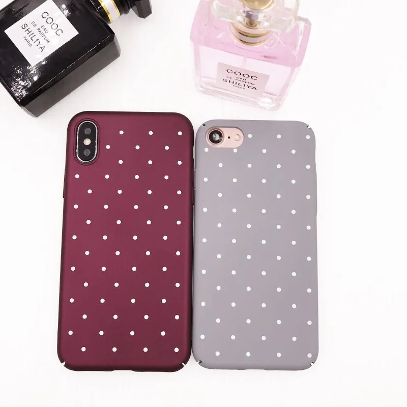 Mouplayca модные чехлы для iphone X (10) 7 plus матовая капля жесткий fundas задняя крышка 6 6s coque