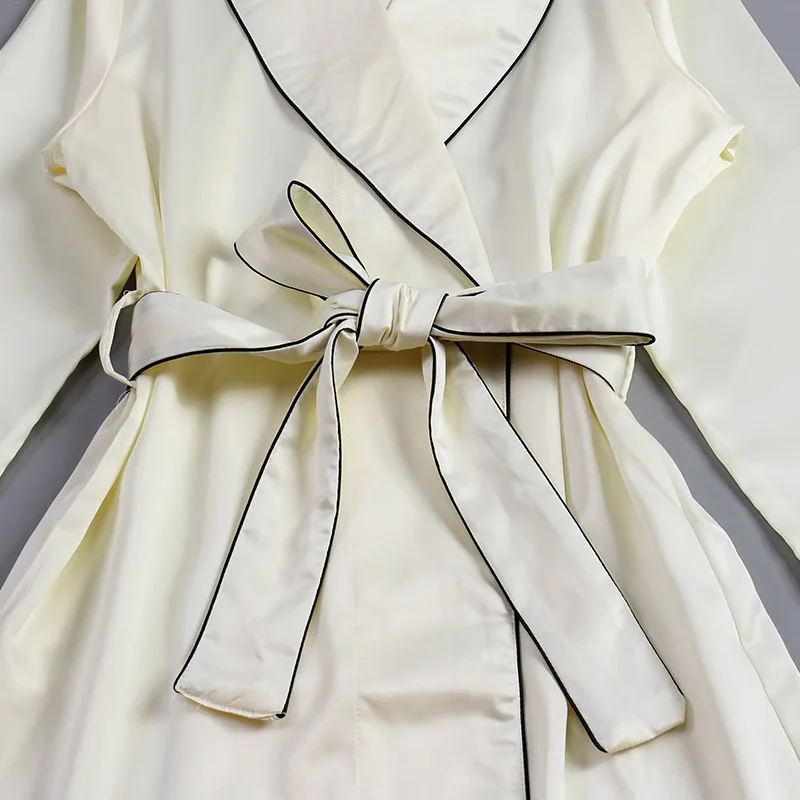 Sexy Women Wedding Bridesmaid Robes Solid Lingerie Satin Bathrobe Full Sleeve Summer Dressing Gown Nightwear | Женская одежда