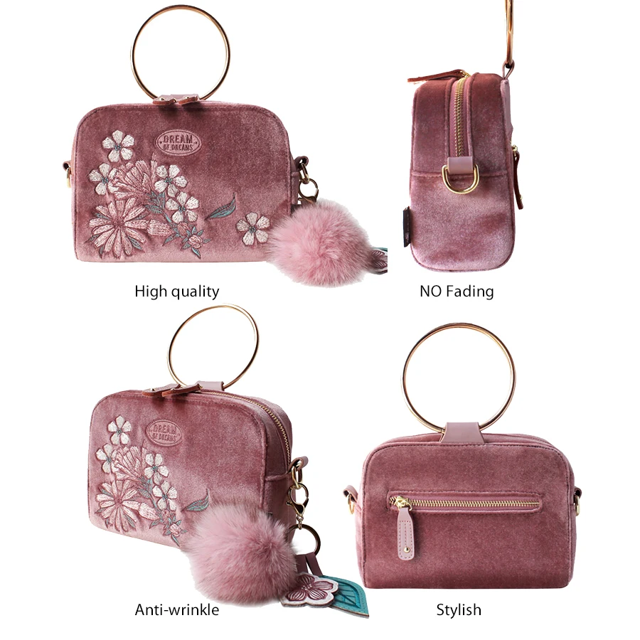 Flower Princess Fashion Women Handbags Shoulder Crossbody Bags Female Bag Ladies Hand Small Bolsos Mujer | Багаж и сумки